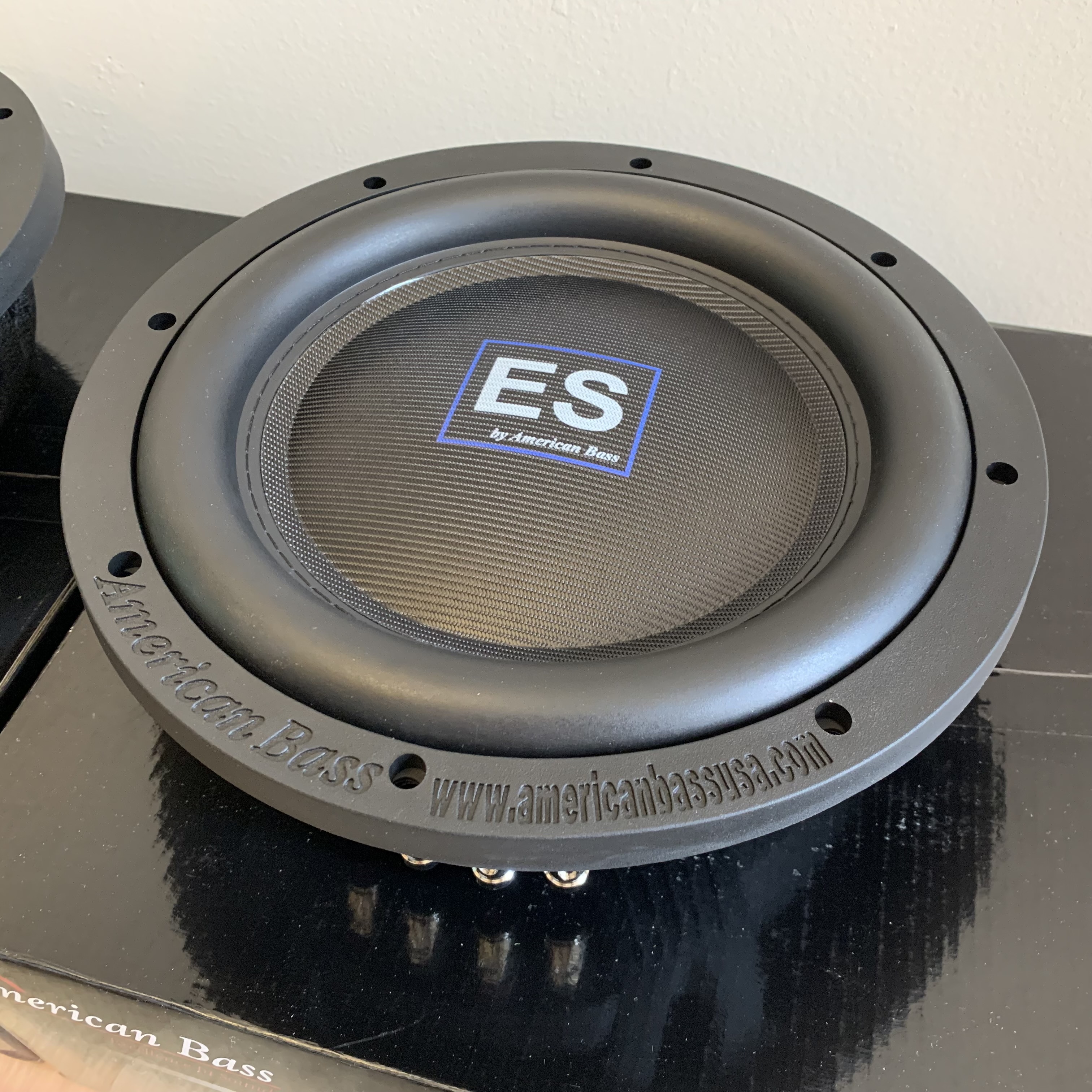 AMERICAN BASS ES1044 SHALLOW 10 INCH SUBWOOFER