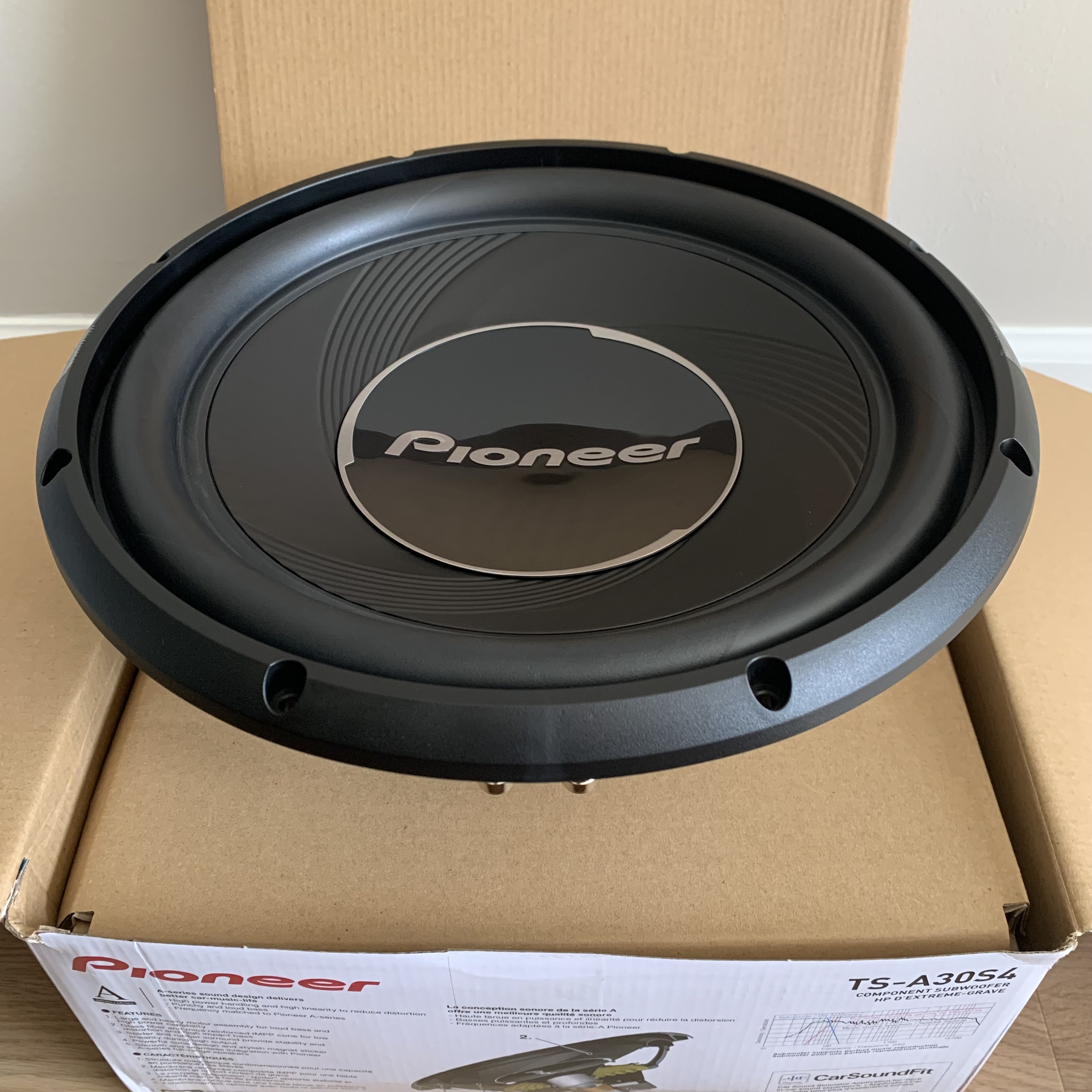 Pioneer TSA-30s4 12 inch subwoofer