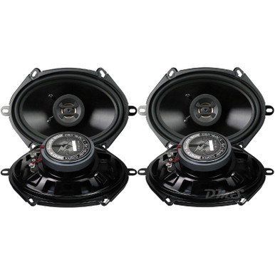 Hifonics Zeus ZS5768CX | 5x7 / 6x8 Inch 250W 4 Ohm 2-Way Coaxial