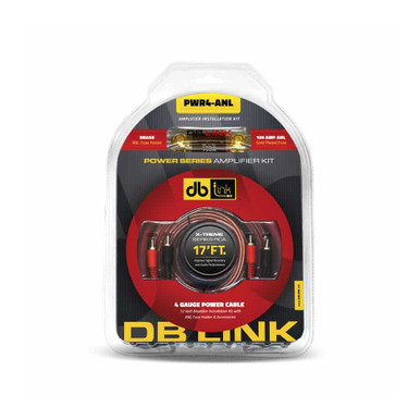 Db Link Module DB Link 4 Gauge 1300W Power Series Complete Amplifier Wiring Kit Red ...