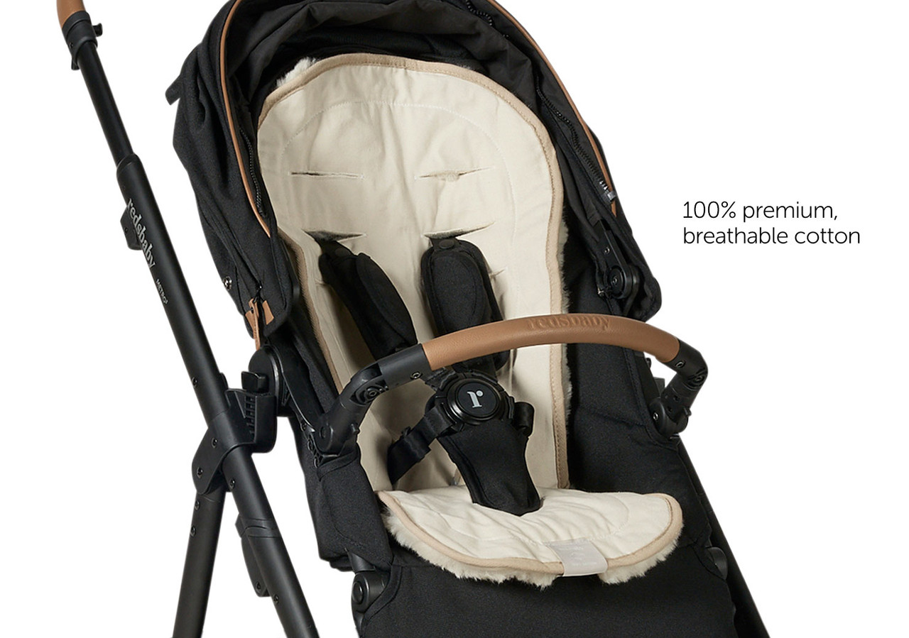 sheepskin pushchair liner