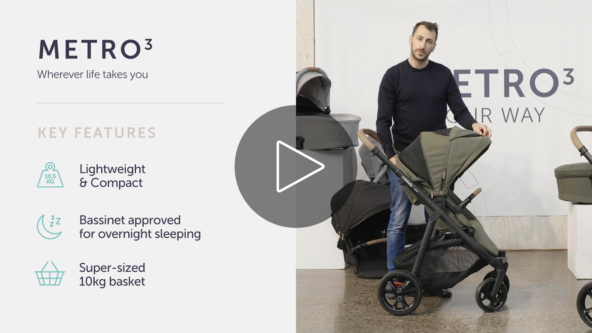 redsbaby metro pram