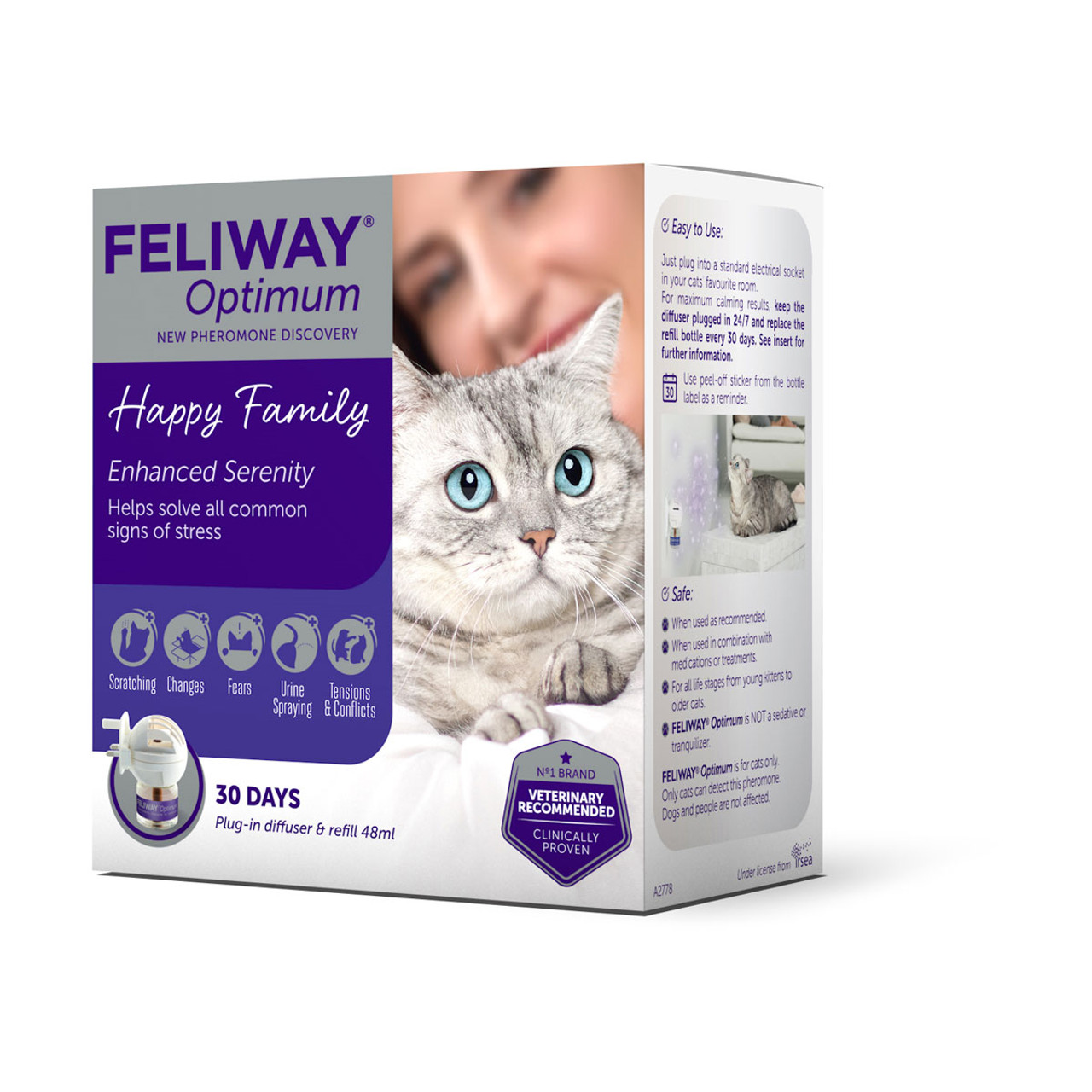 Feline calming clearance plug in