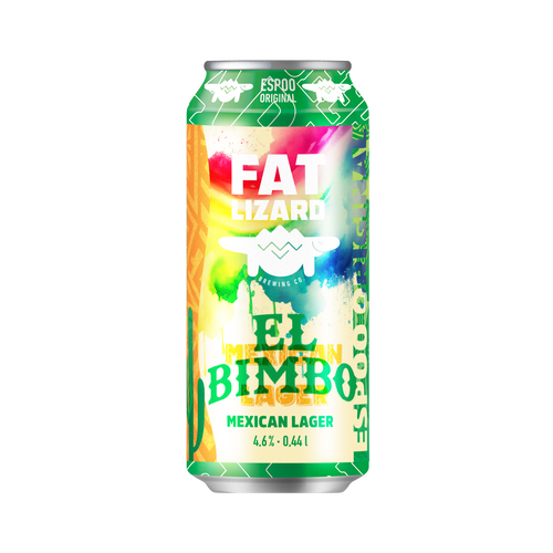 El Bimbo Mexican Lager (G) 4,6% - 0,44l can