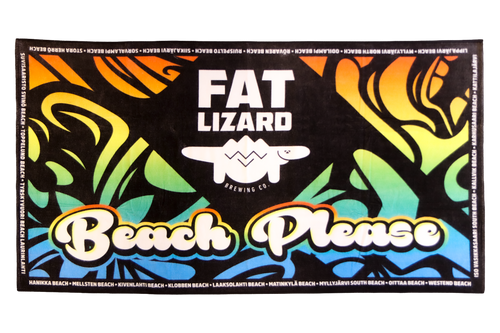 Fat Lizard Beach Please -pyyhe