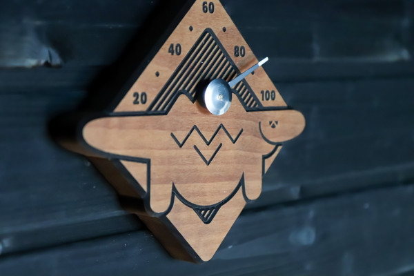 Fat Lizard -saunamittari