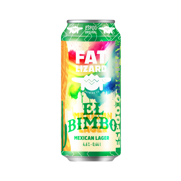El Bimbo Mexican Lager (G) 4,6% - 0,44l can