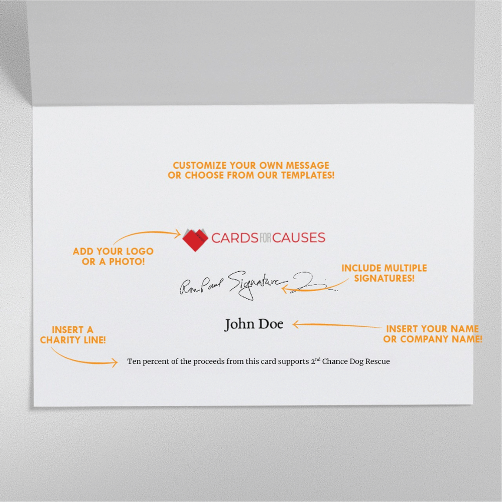 Windows of Justice Christmas Card