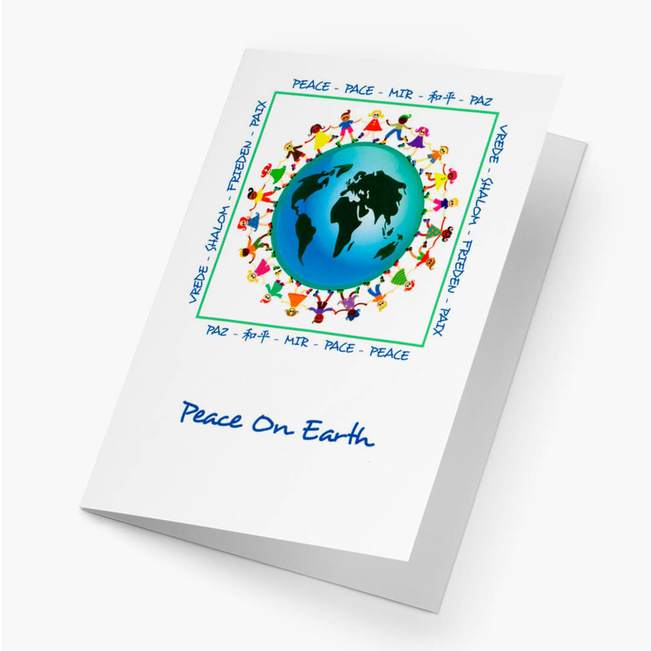 Peace On Earth Holiday  Christmas Card