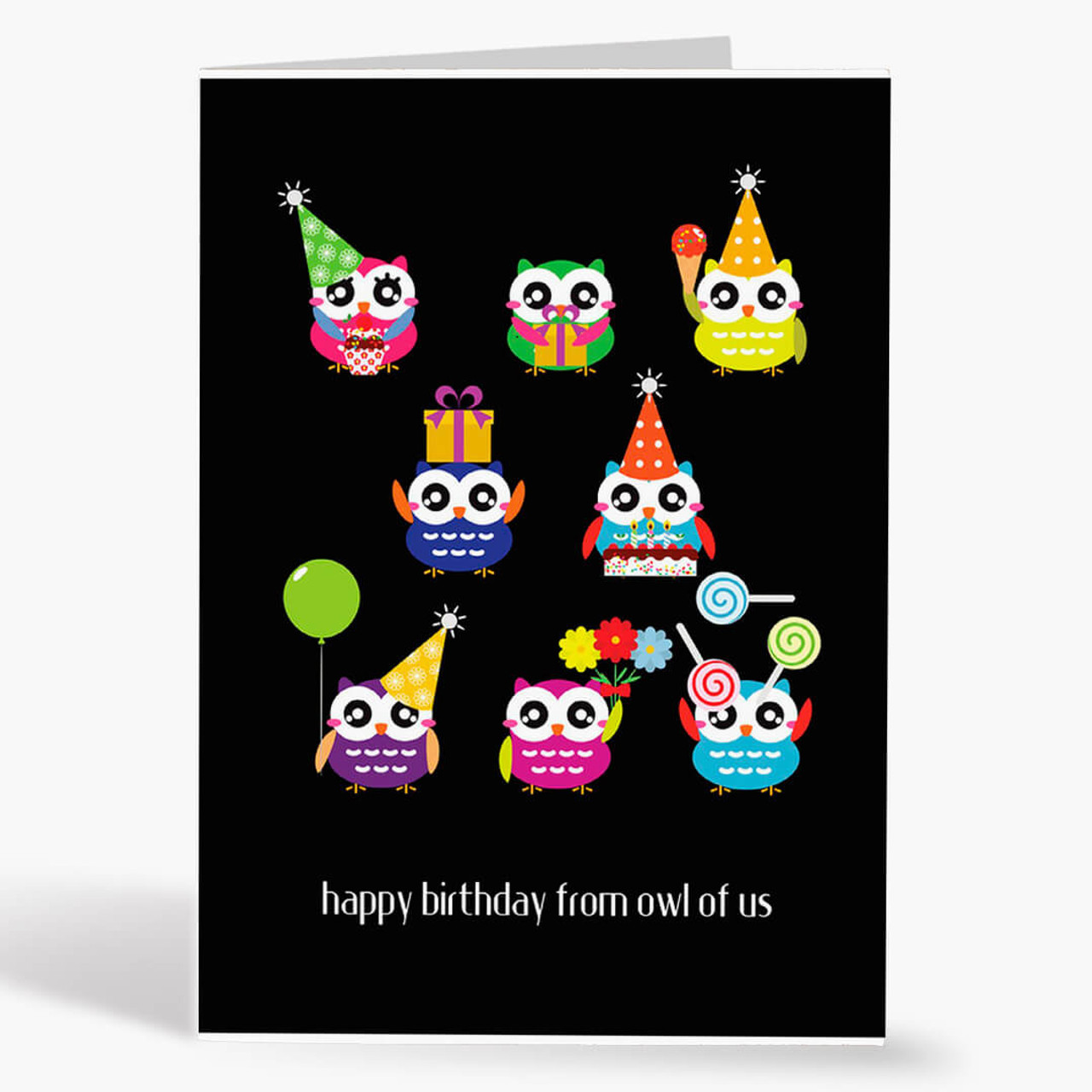 From Owl Of Us Birthday Card