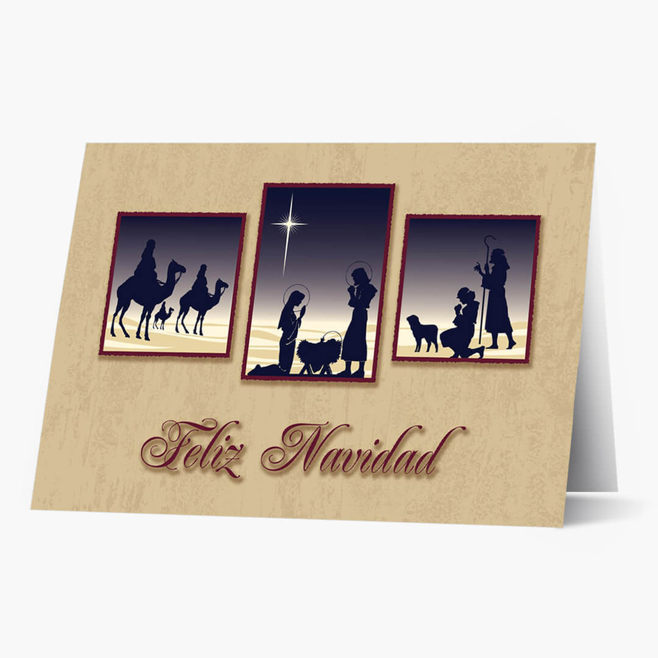 Religious Feliz Navidad Card