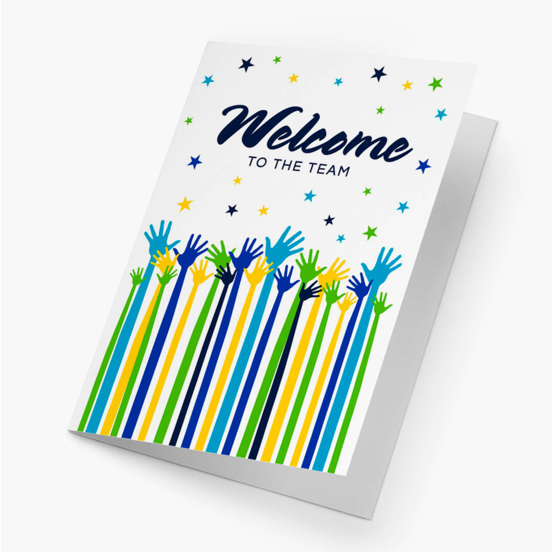 Welcome To The Team Card