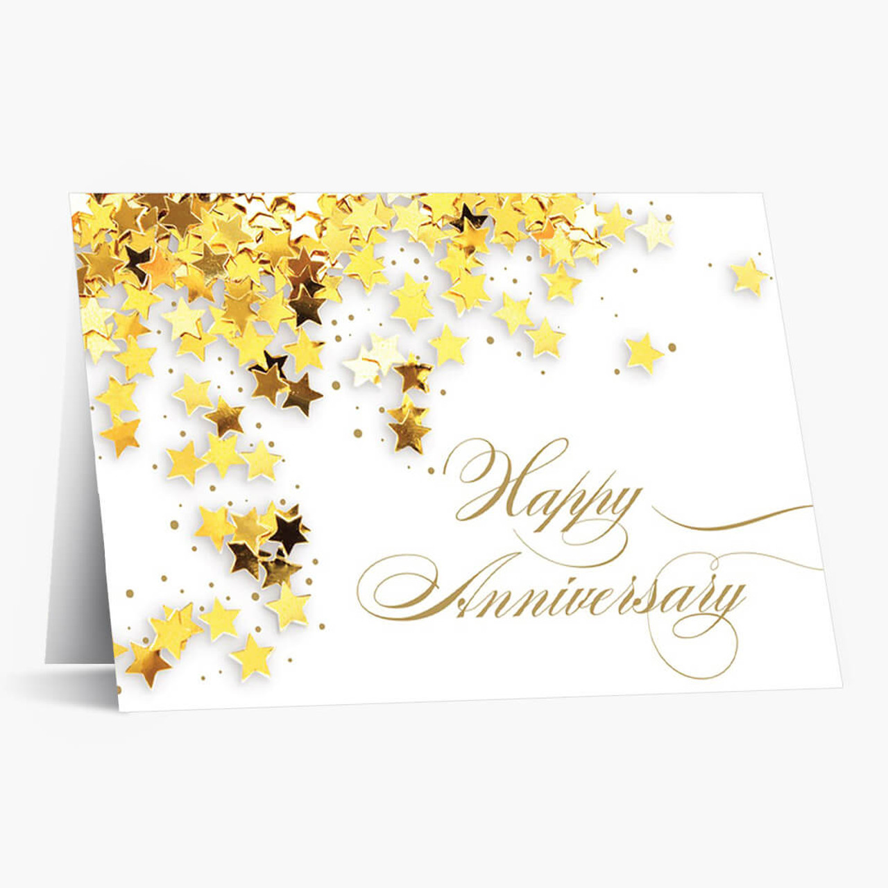 Gold Star Anniversary Card