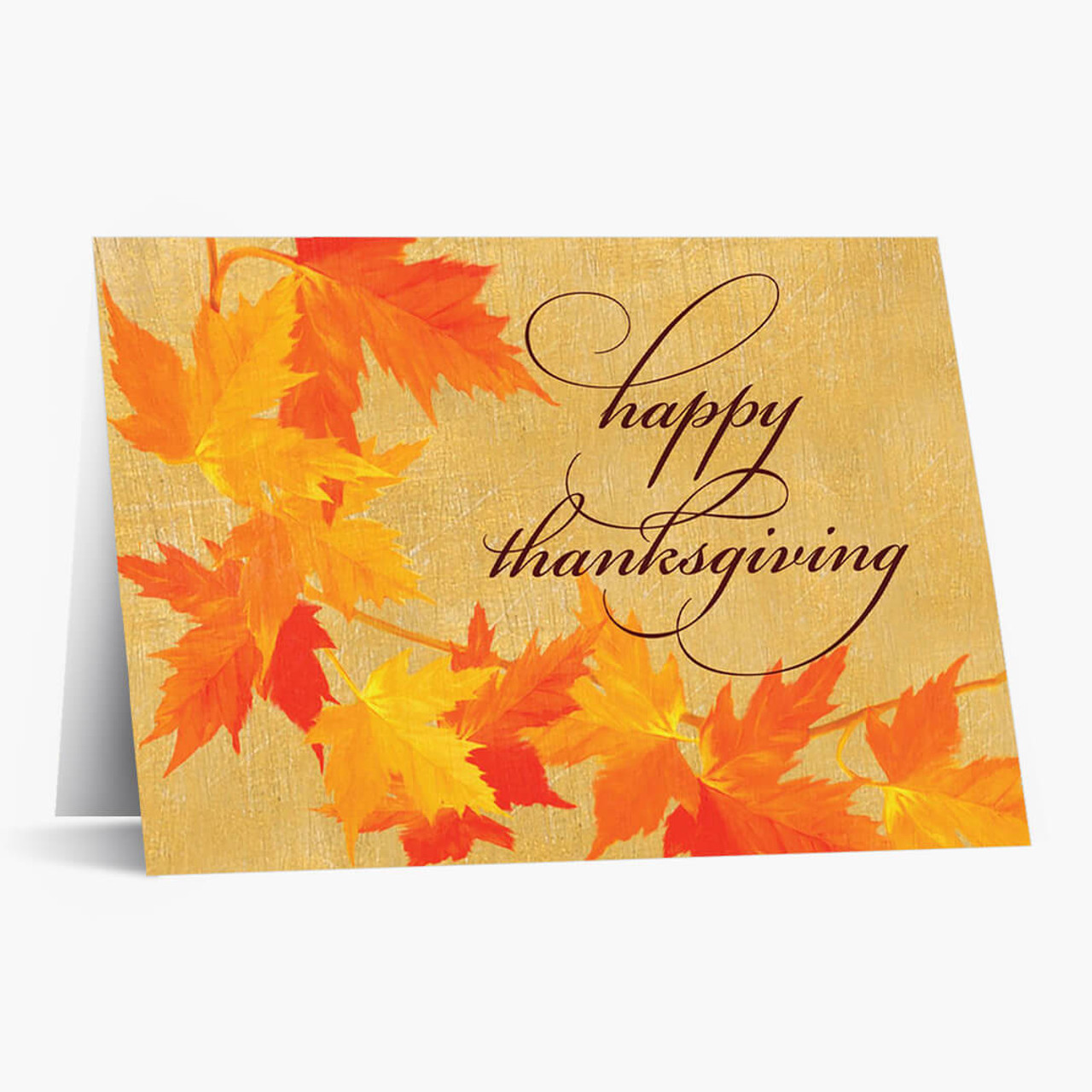 Autumn Garland  Thanksgiving Card