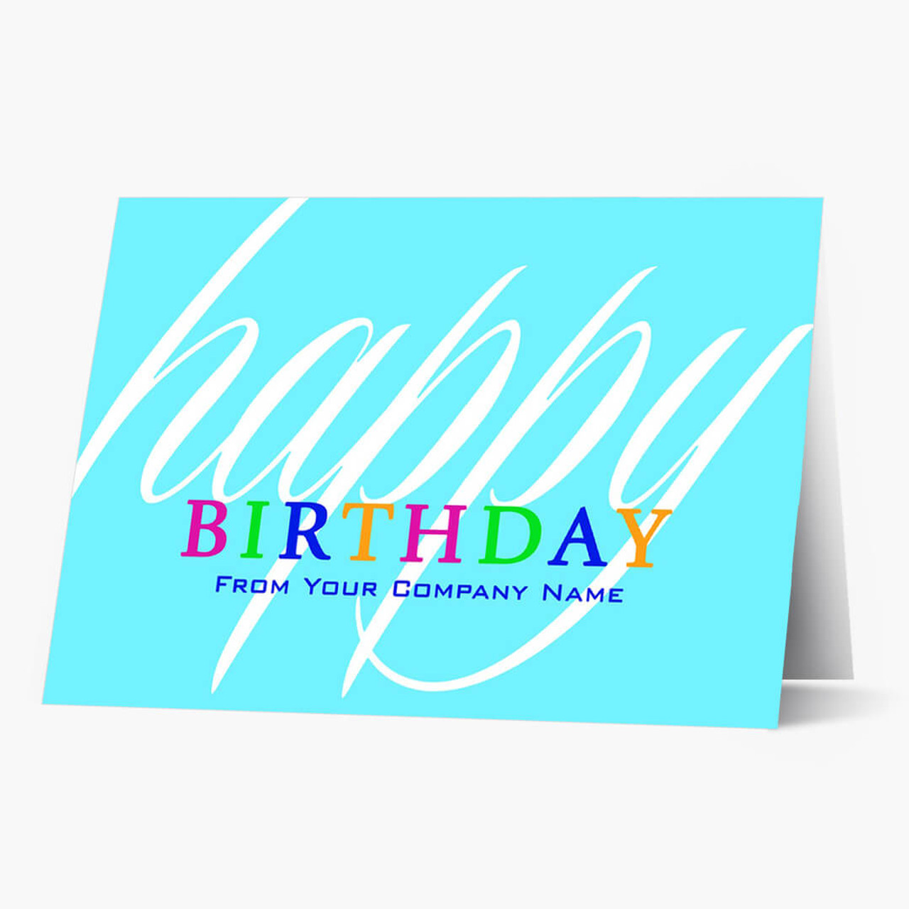 Colorful Birthday Wishes Card