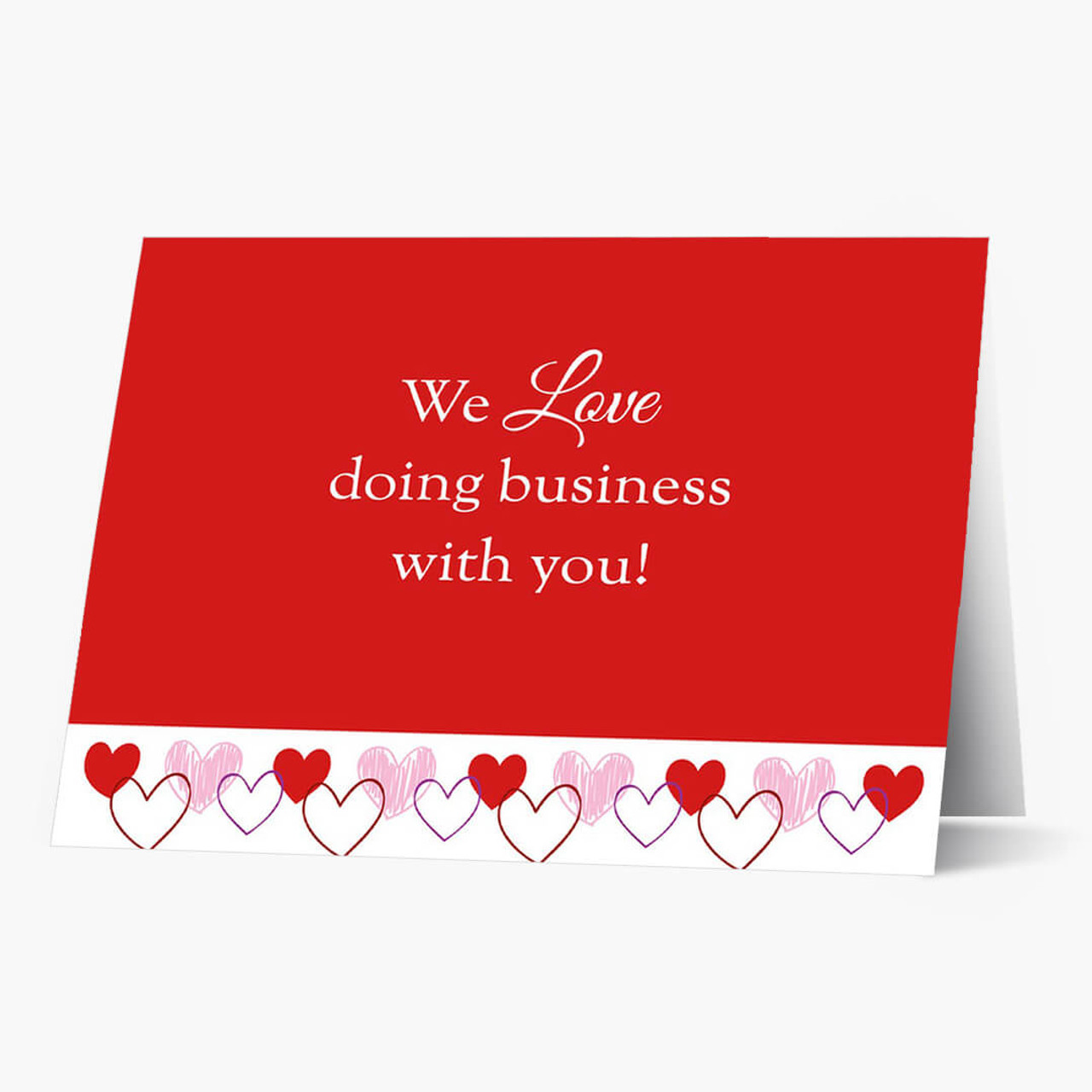 Business Love Valentine's Card