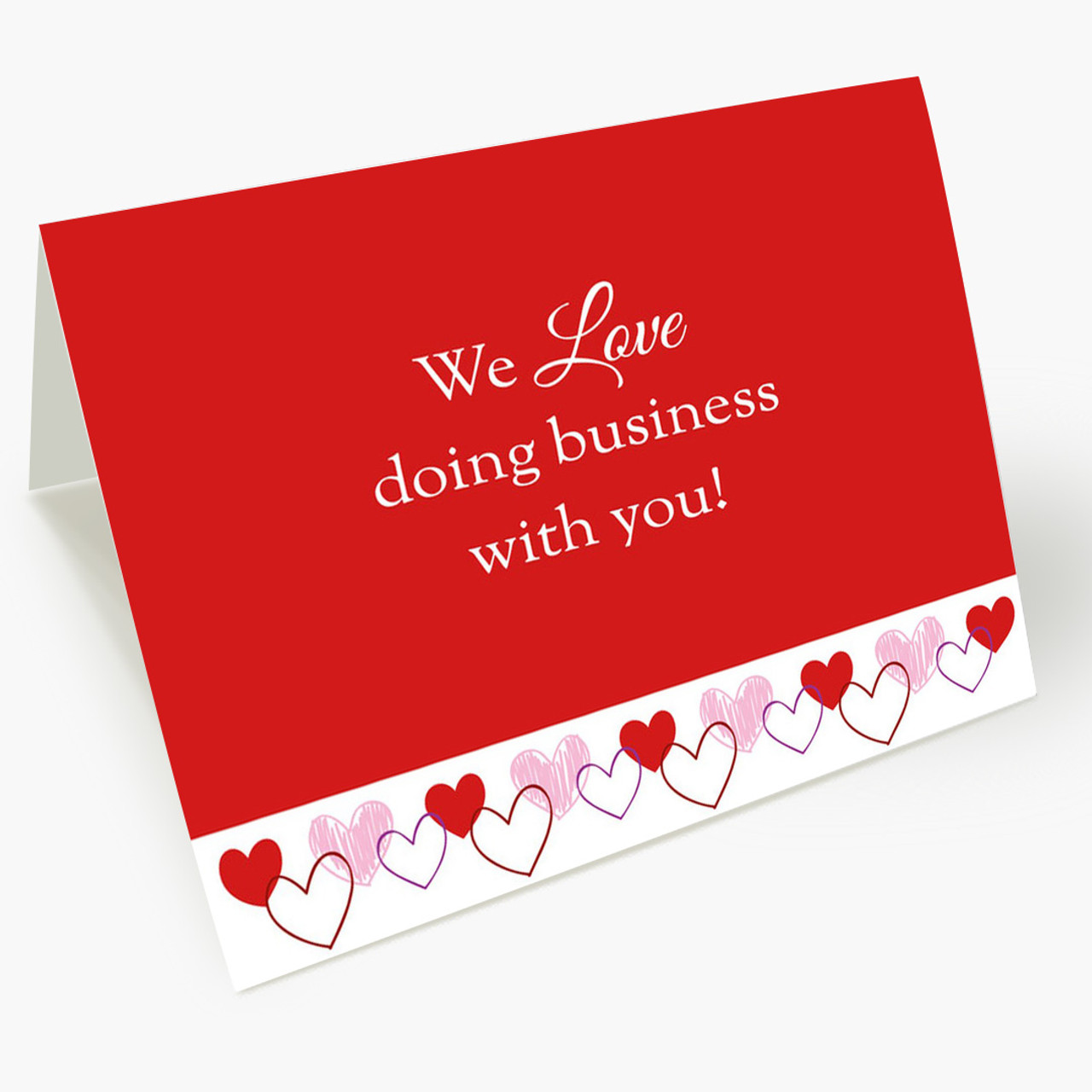 Business Love Valentine's Card
