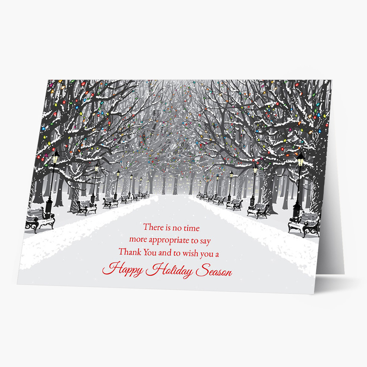 Path Of Appreciation Christmas Card