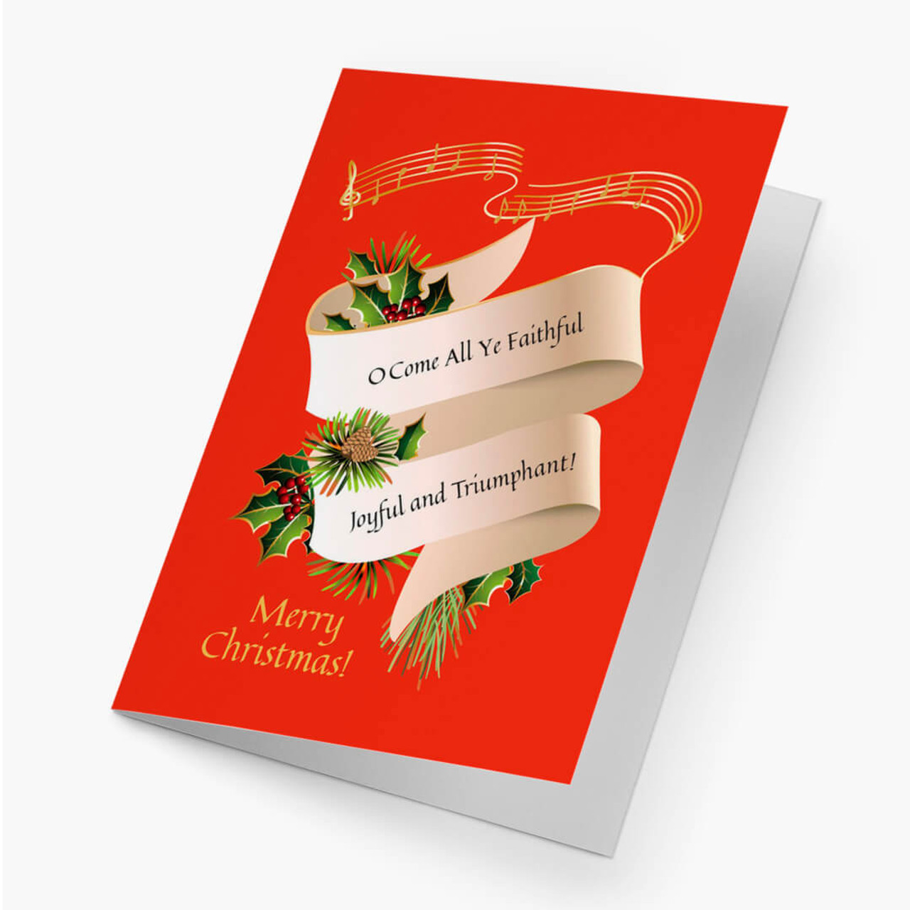 All Ye Faithful Christmas Card