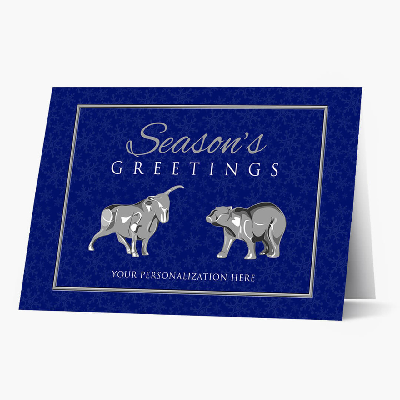 Financial Season's Greetings Christmas Card