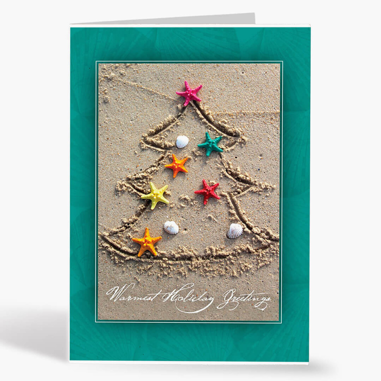 Tropical Christmas Tree Card