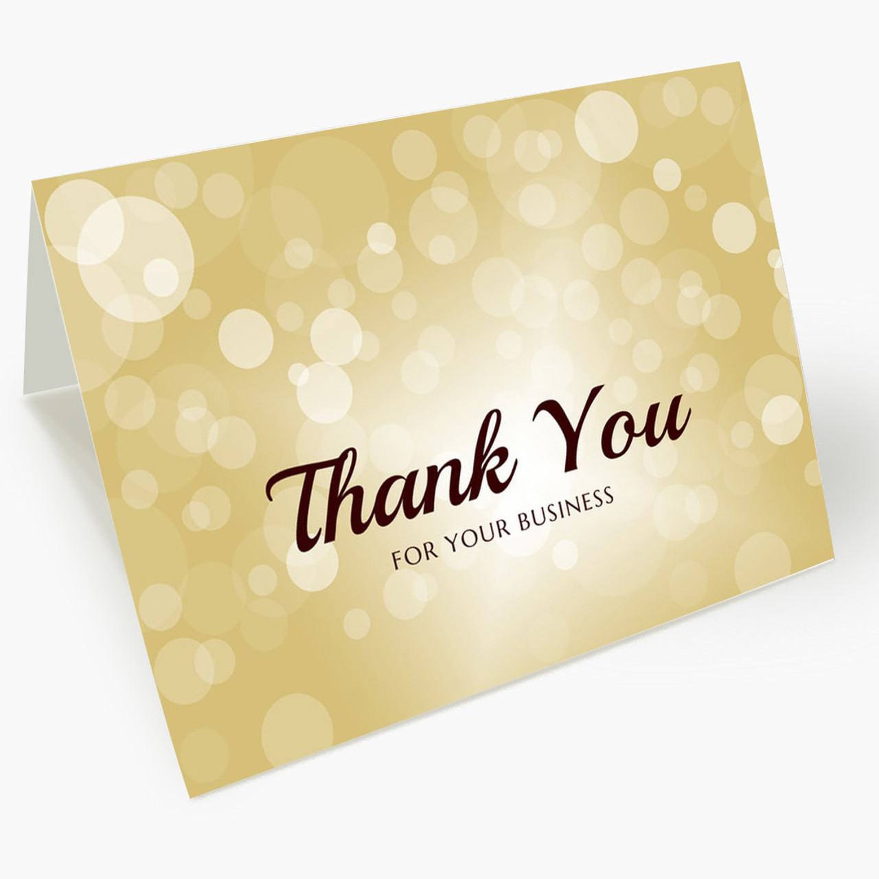 For Your Business Thank You Card