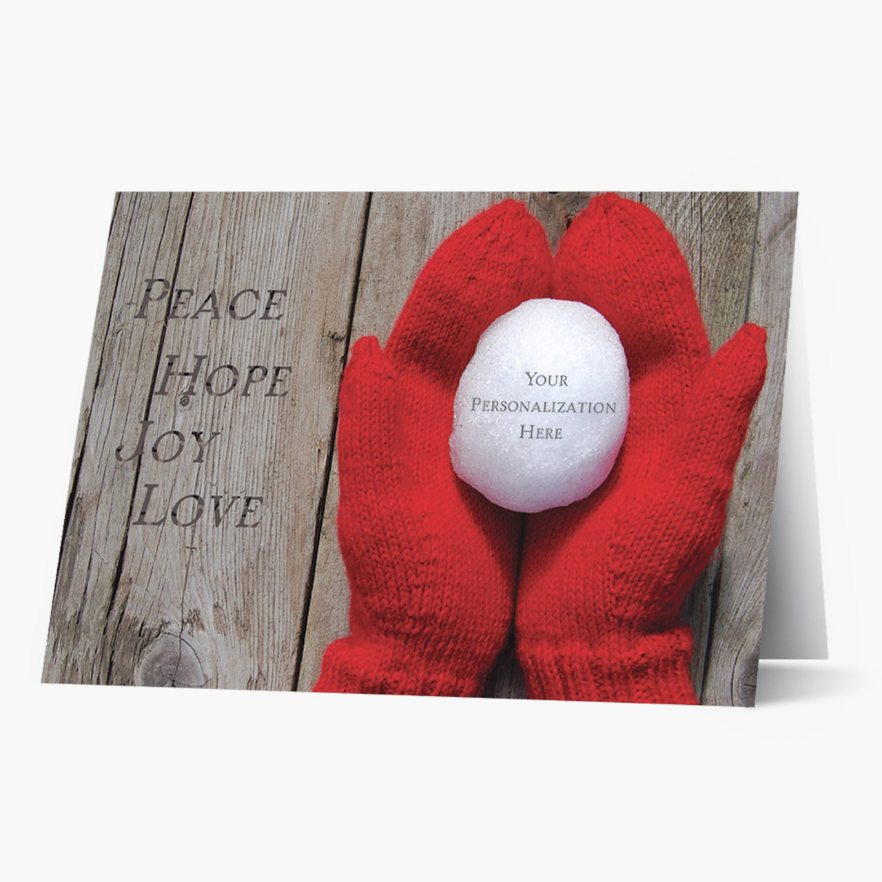 In Your Hands Christmas Card