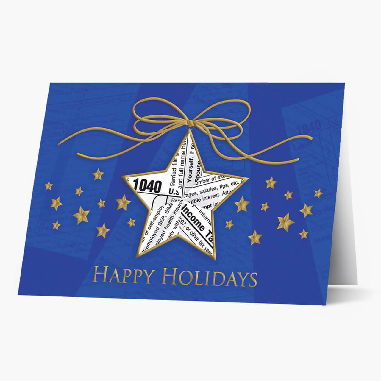 Accounting Star Christmas Card