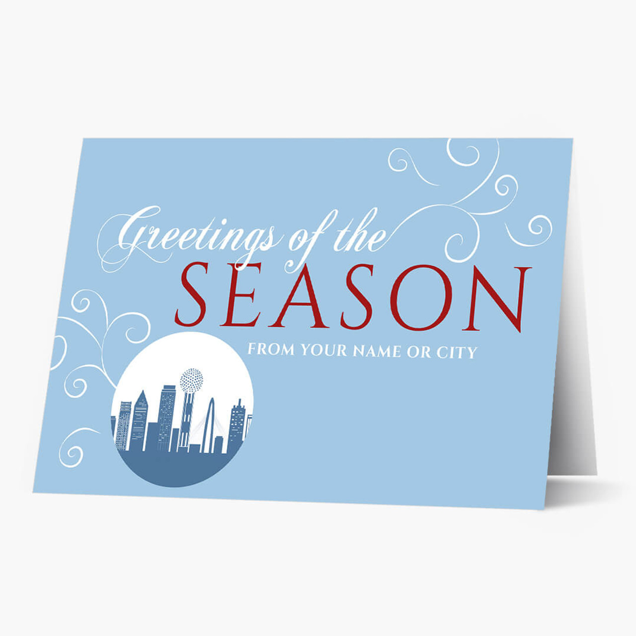 A Dallas Greeting Christmas Card