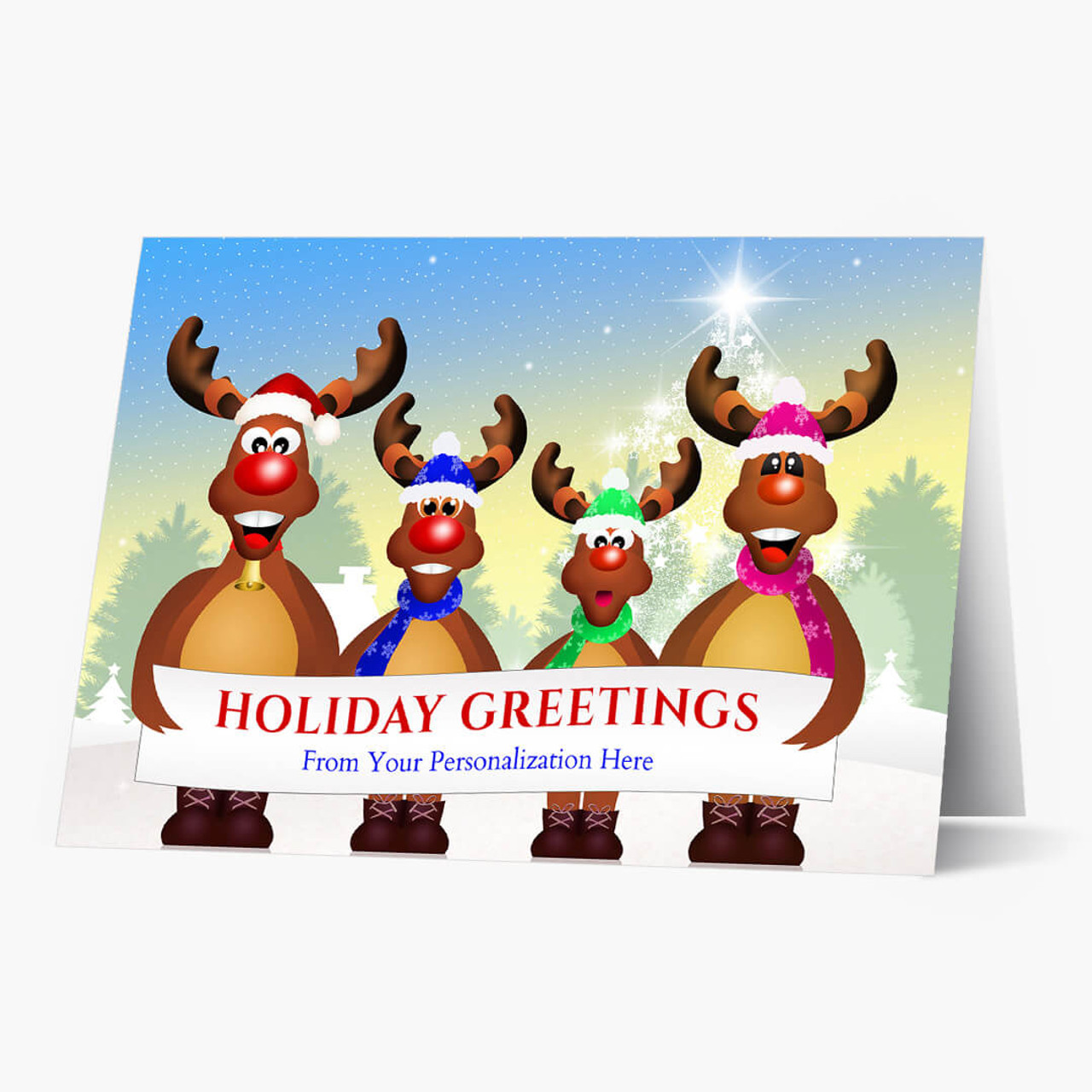 Group Greetings Christmas Card