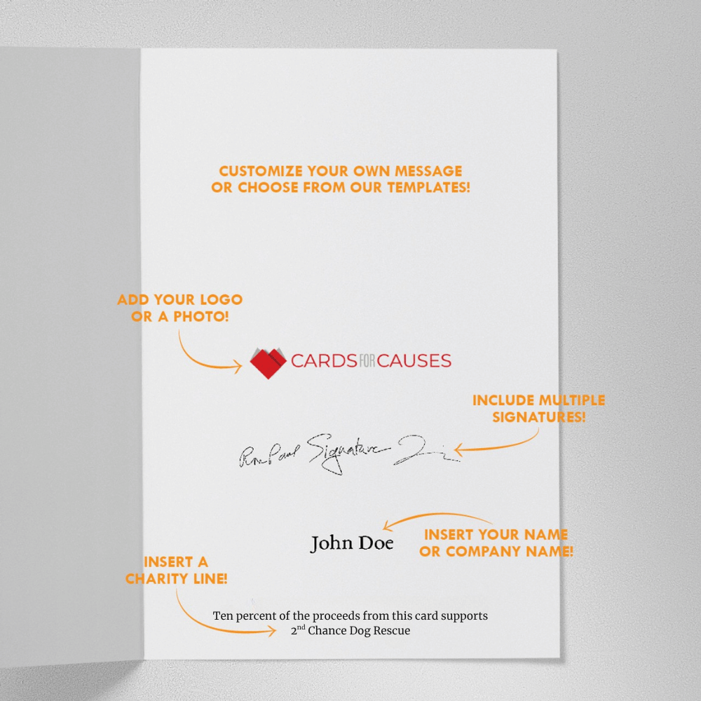 Christmas Branding Card