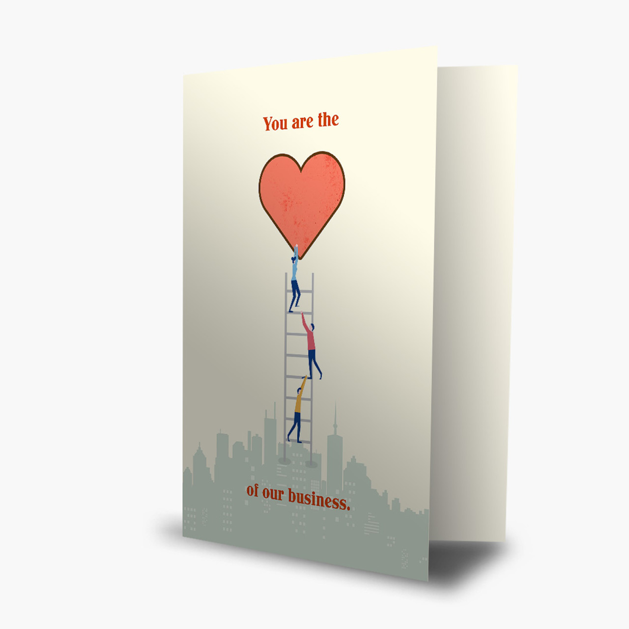 Heart of the Business Valentine's Card