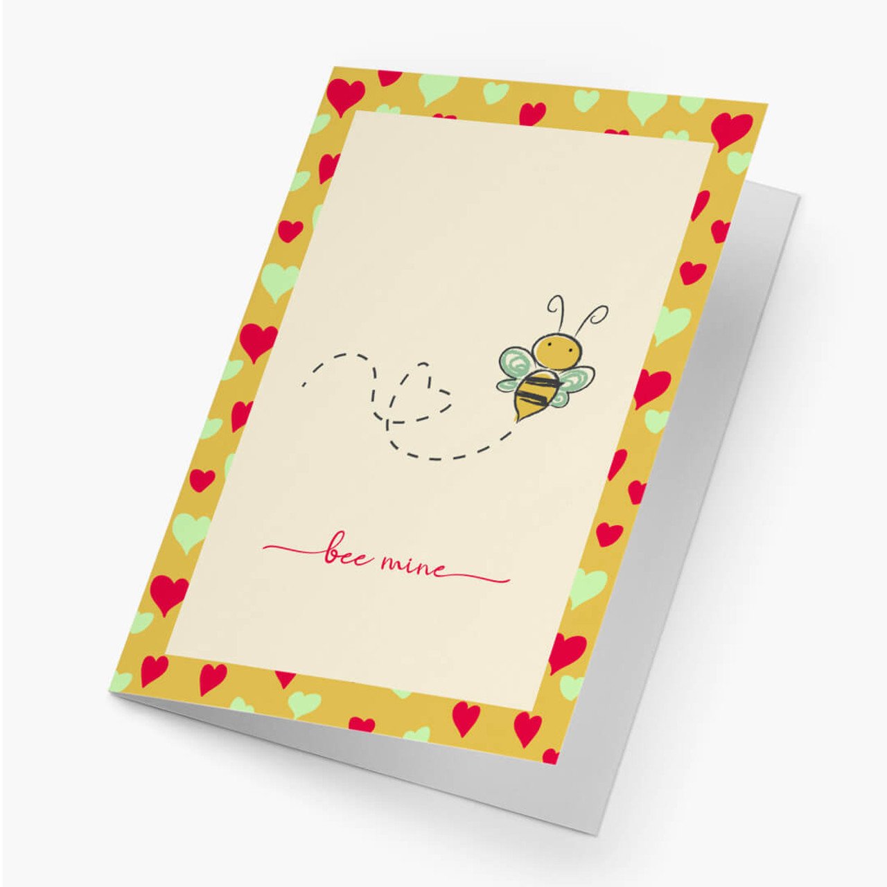 Bee Heart Card