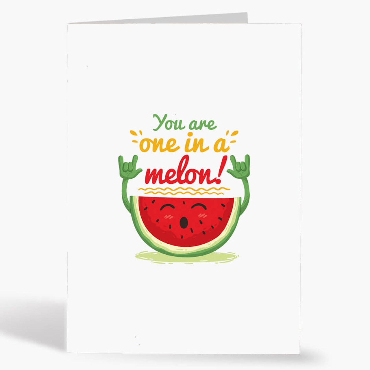 One in a Melon! Thank You Card