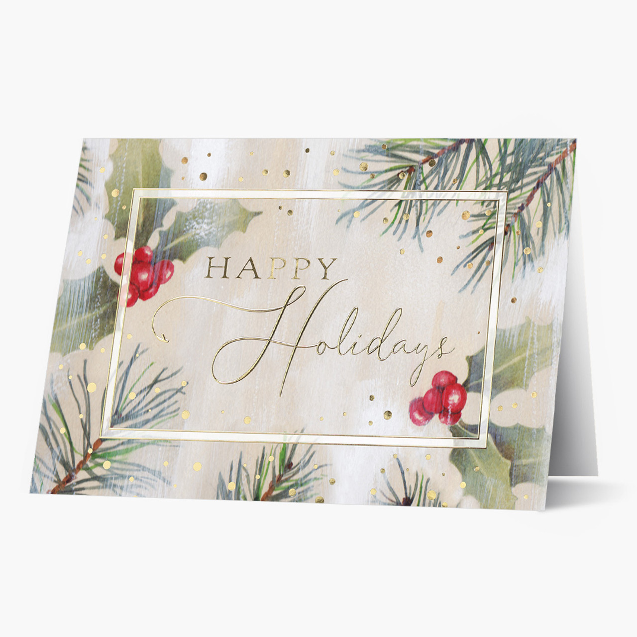 Holiday Ornament Christmas Card