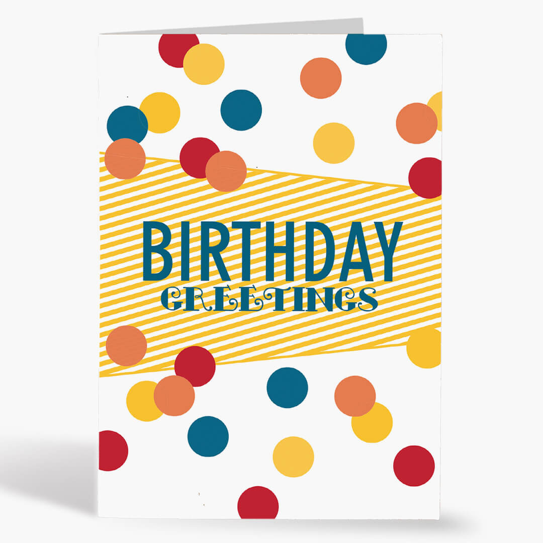 Patterned Birthday Card