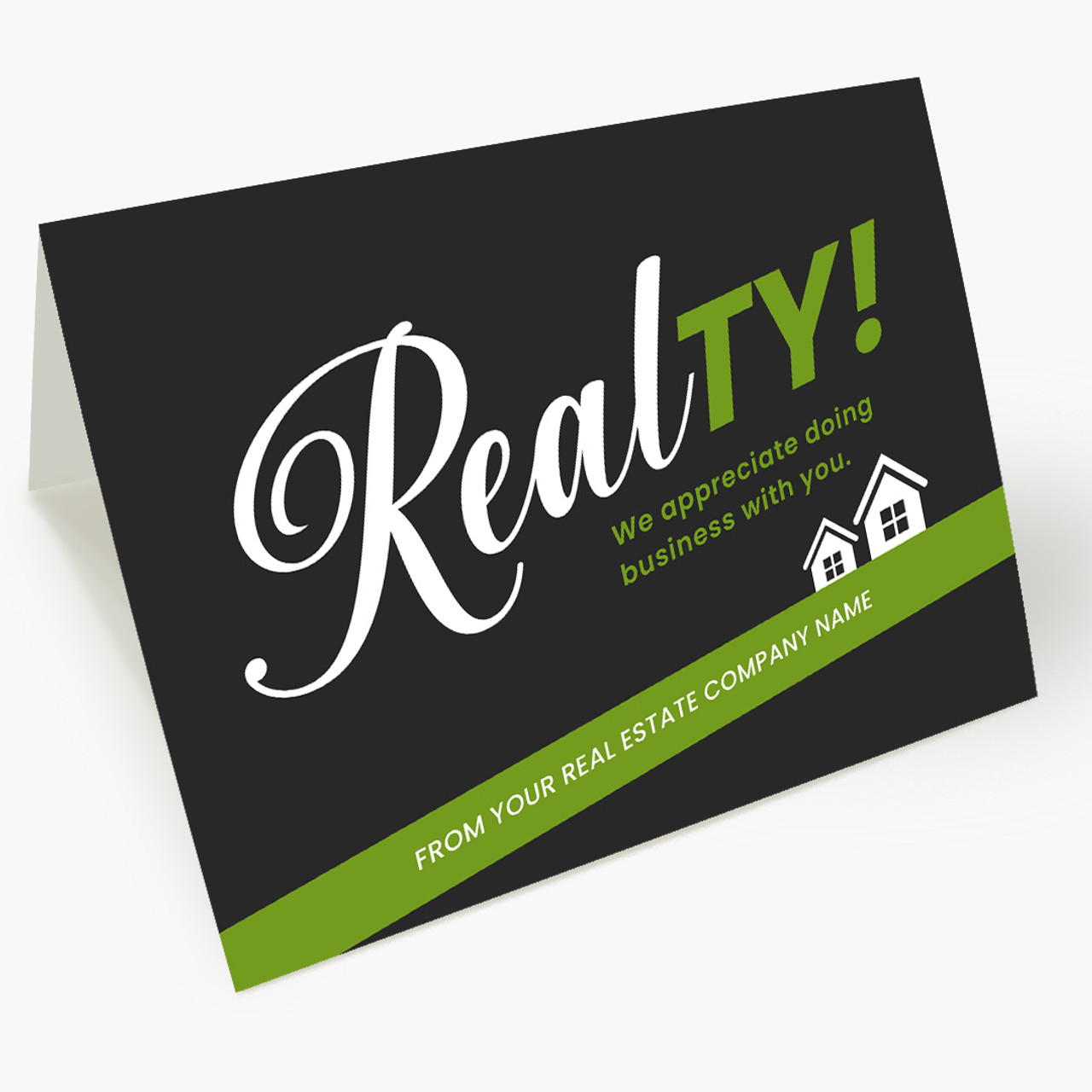 RealTY Green Thank You Card