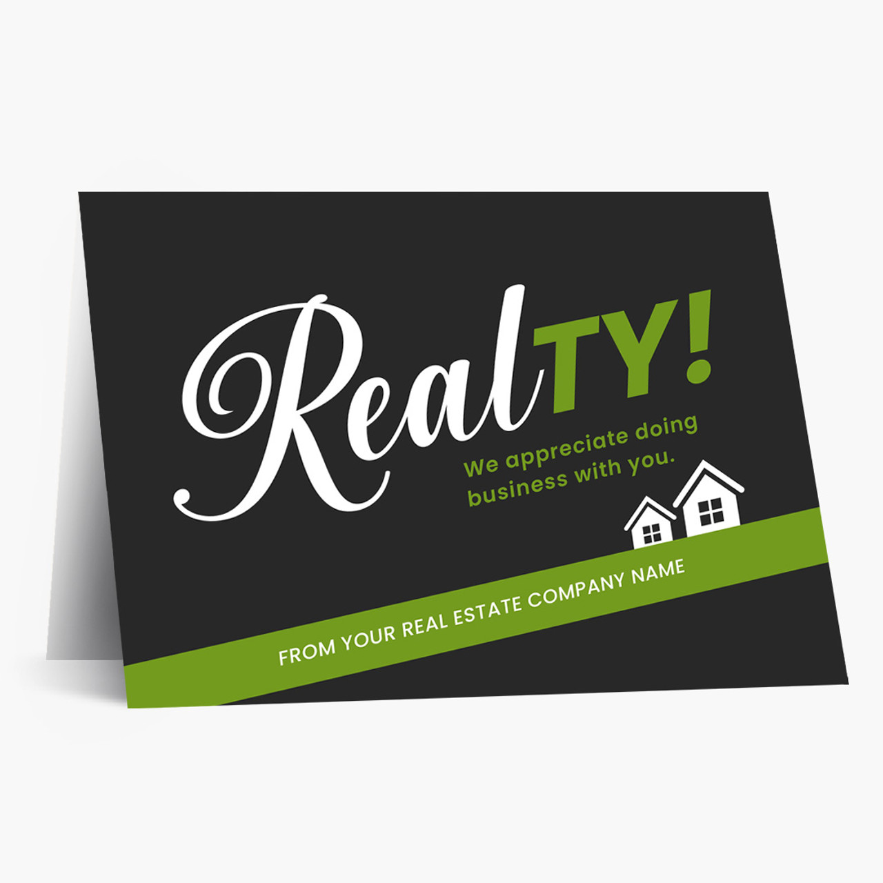 RealTY Green Thank You Card