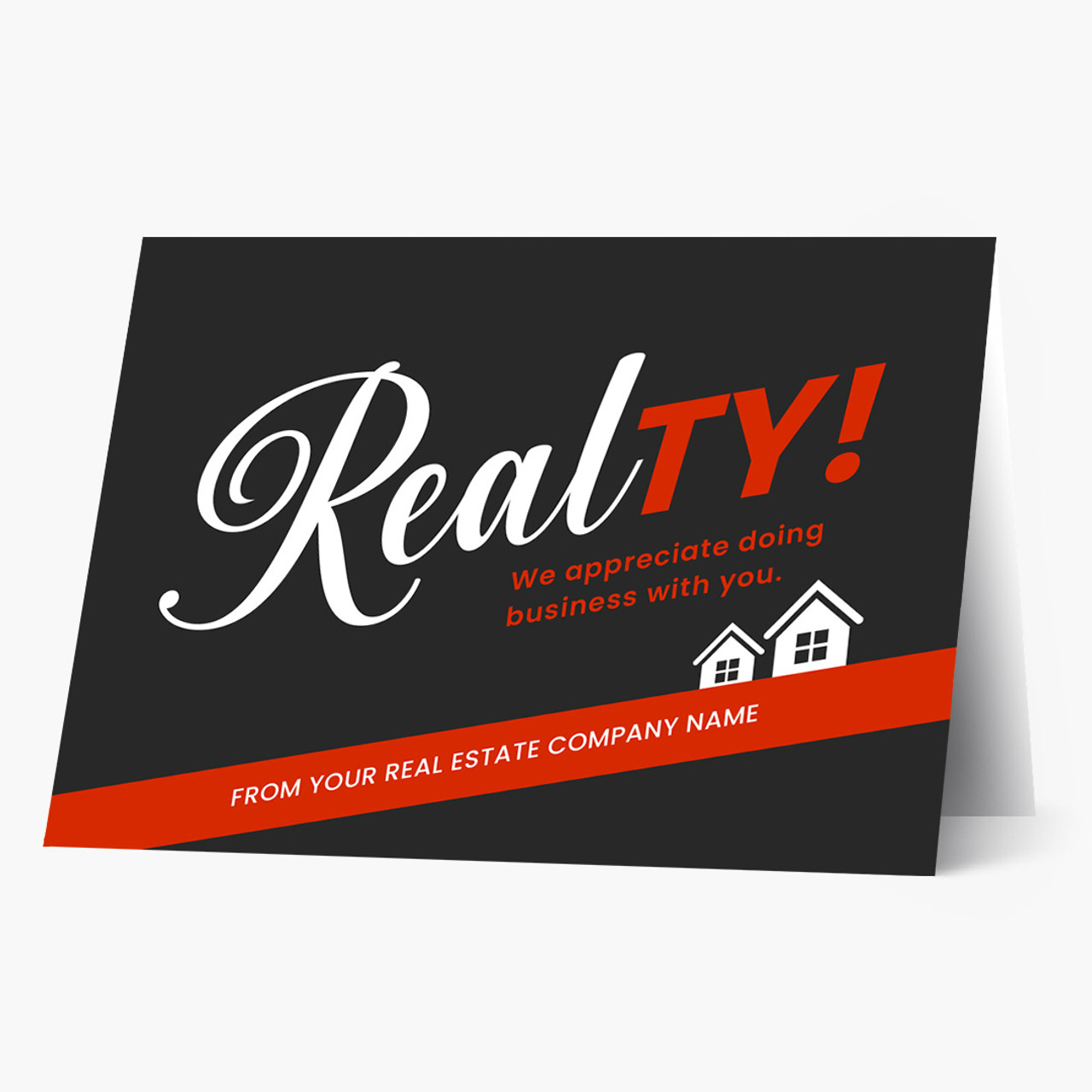 RealTY Red Thank You Card