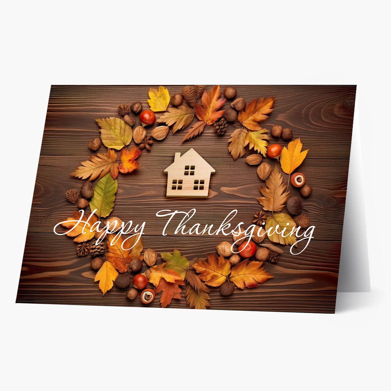 Home of Autumn Thanksgiving Card