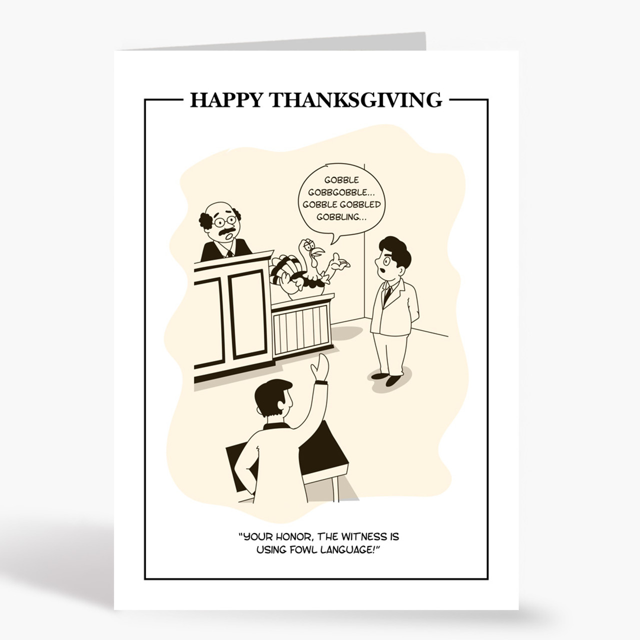 Tur-Key Witness Thanksgiving Card