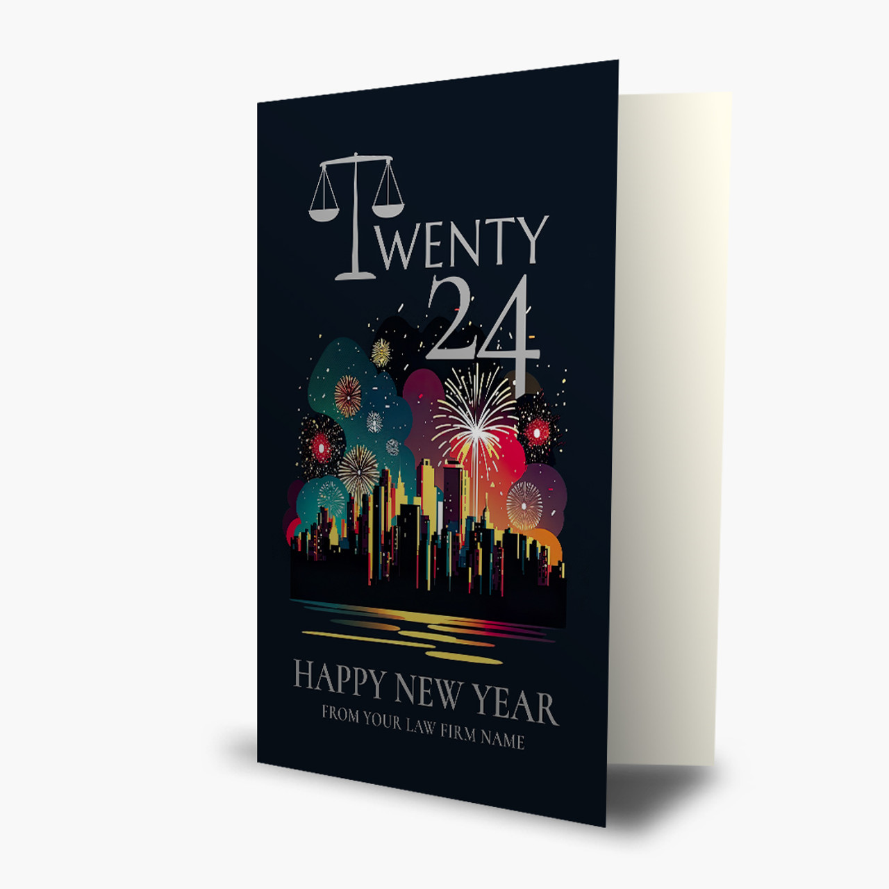 2024 Lawyer Scales New Year Card