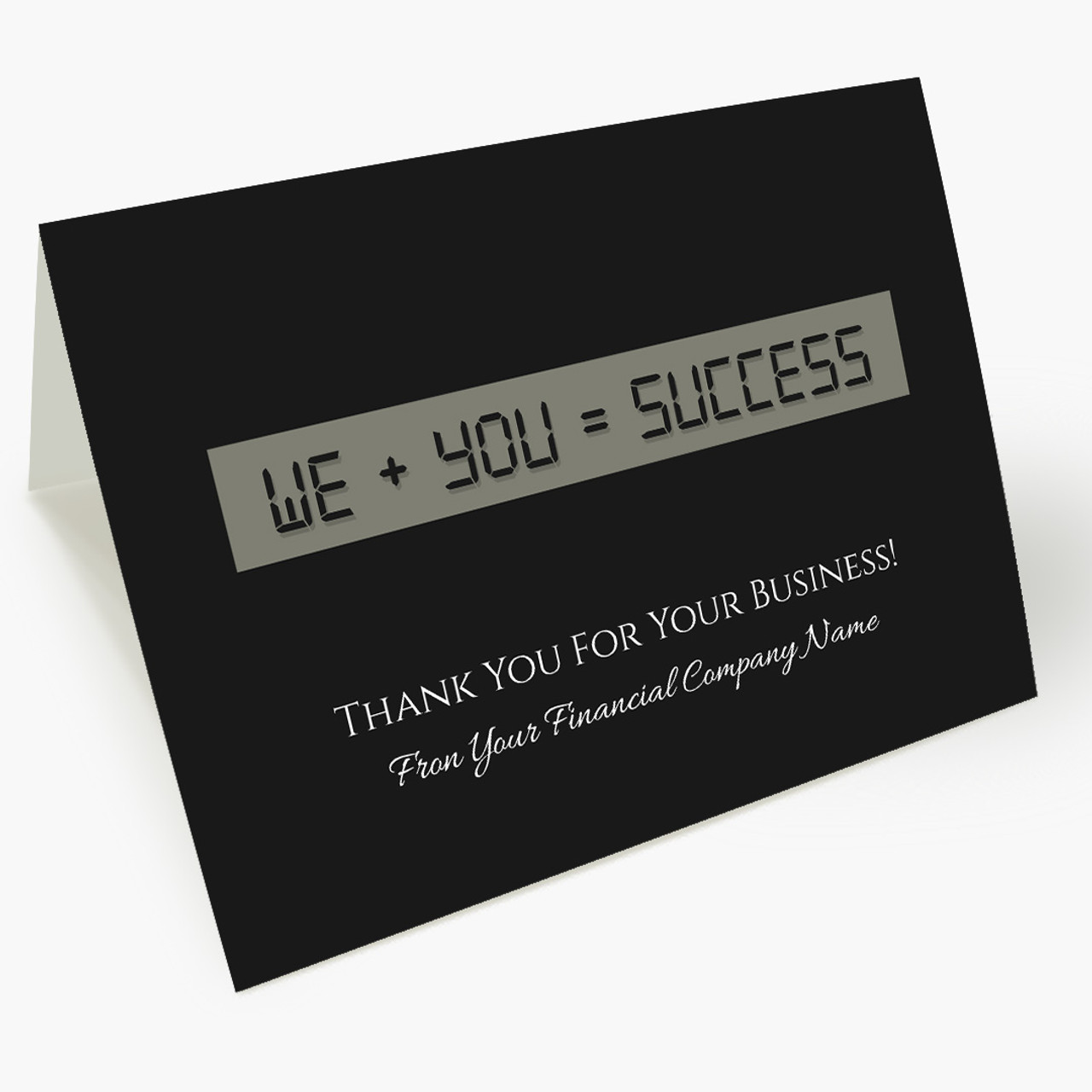 Formula for Success Thank You Card