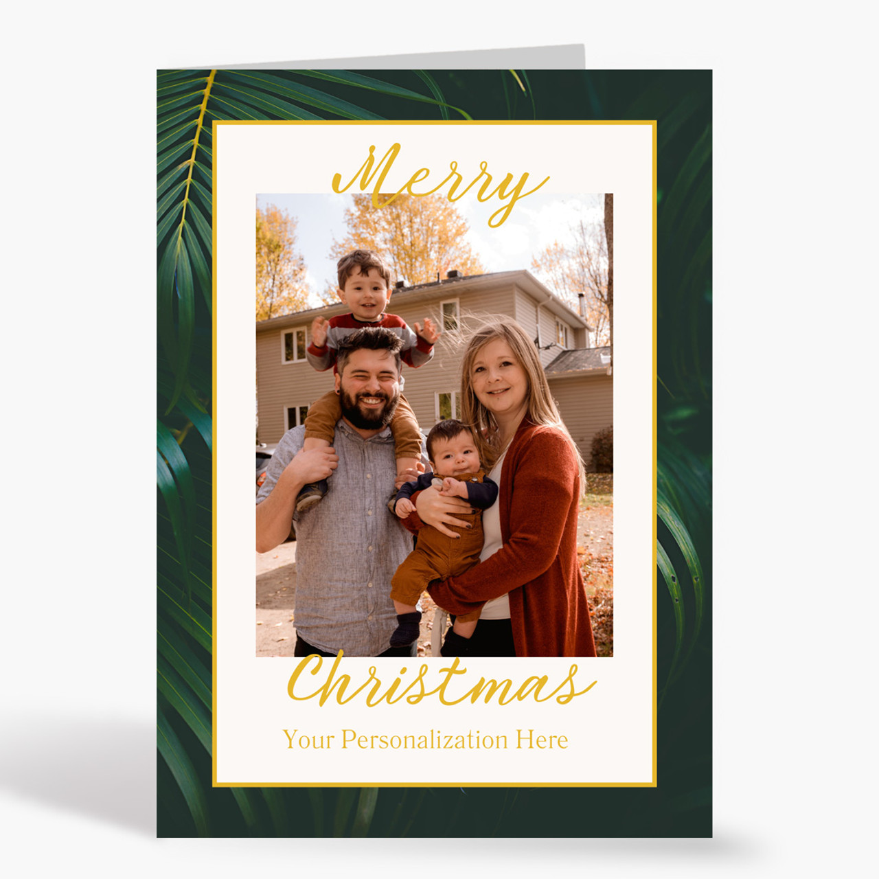 Merry Pines Holiday Photo Card