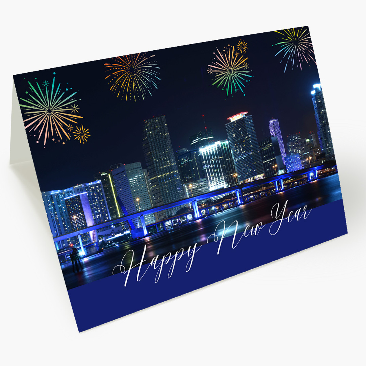 New Year Cityscape Radiance - Miami