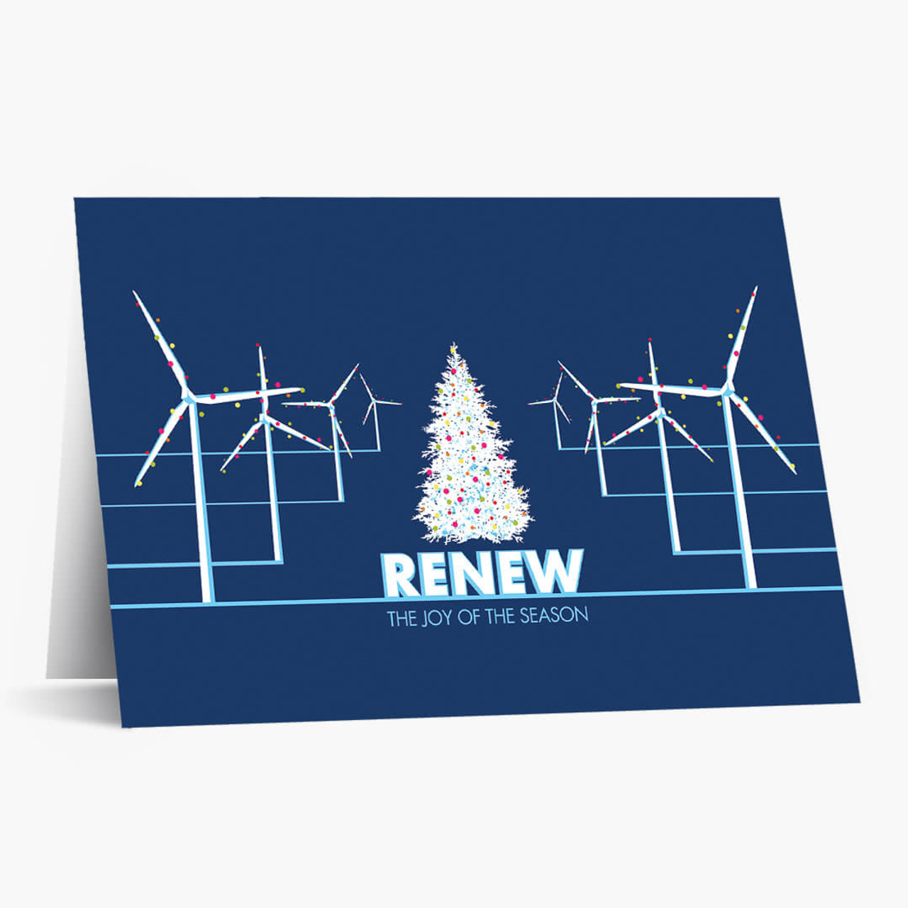 Christmas Windmills Card