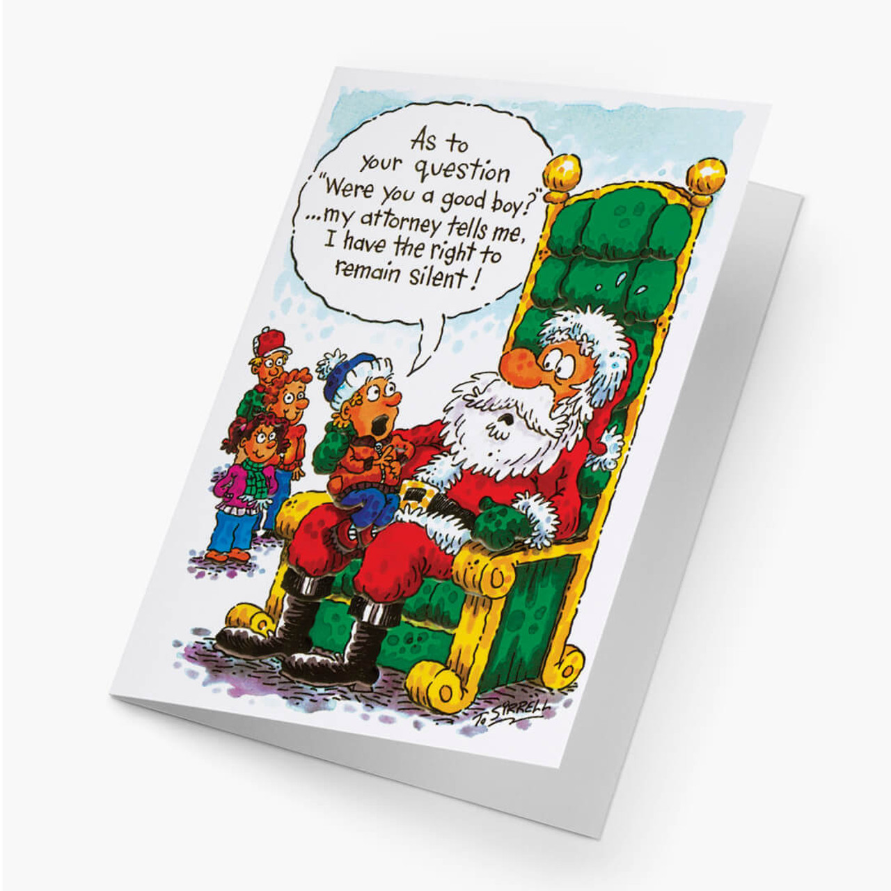 Remain Silent Christmas Card