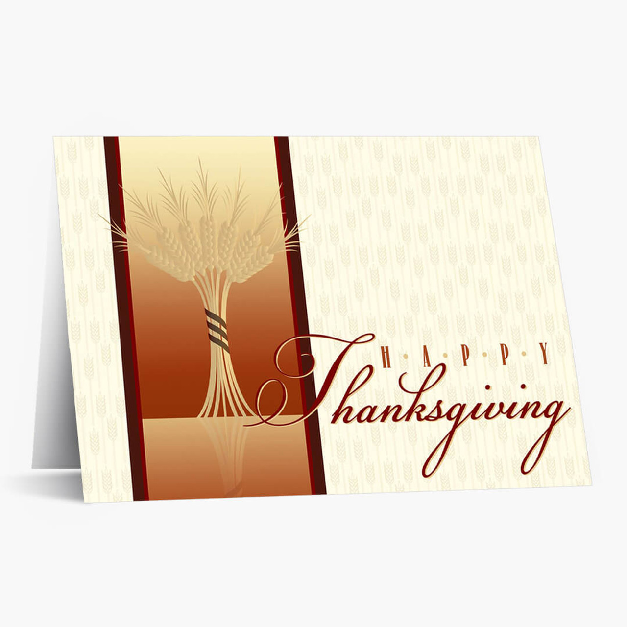 Bountiful Harvest Thanksgiving Card