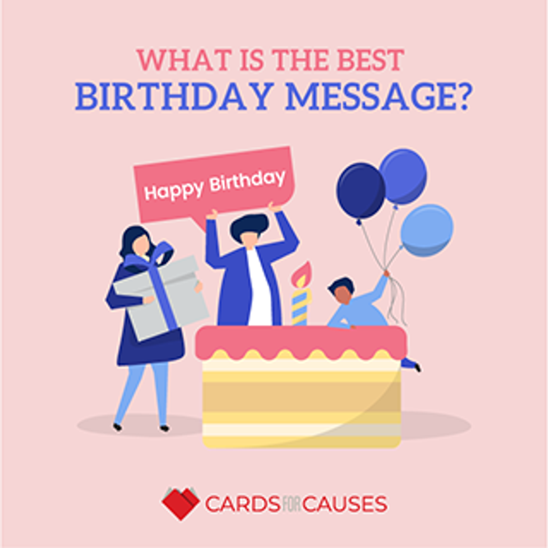 What is the best birthday message?