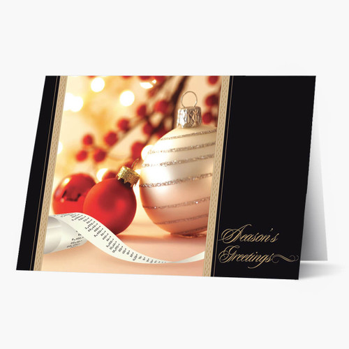 Beauty In Numbers  Christmas Card